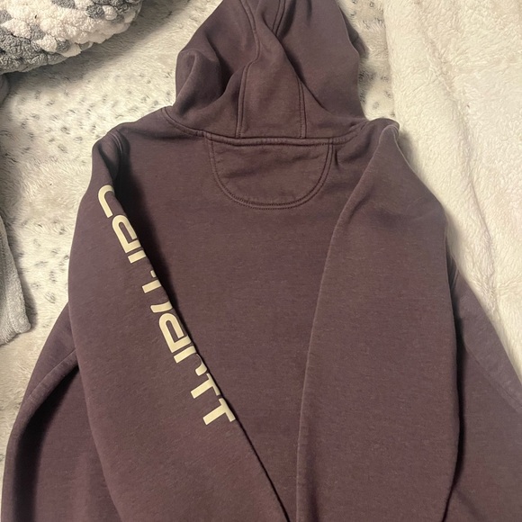 Carhartt XL Relaxed Fit Hoodie - Dark Brown - Picture 2 of 3